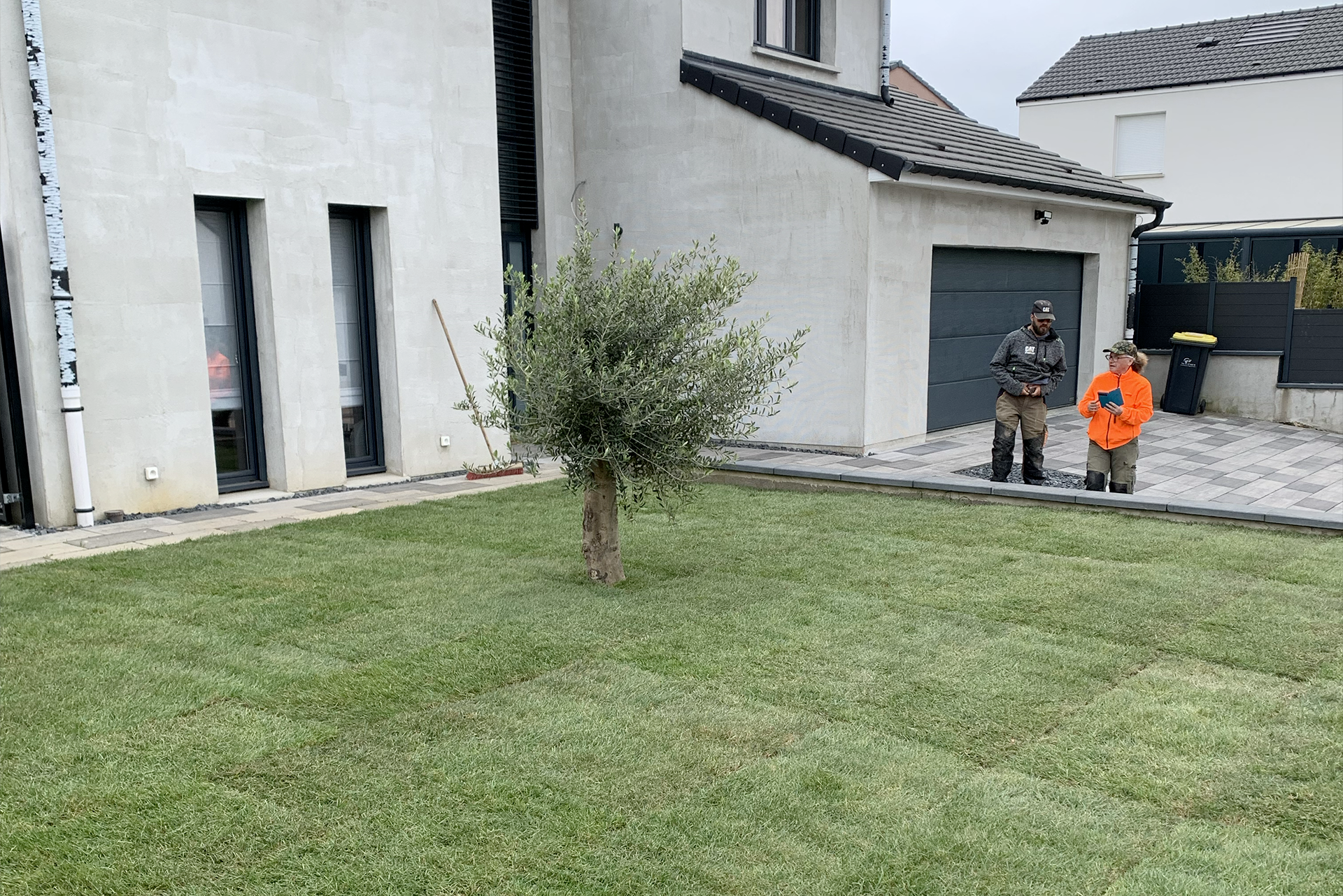 Plaquage gazon